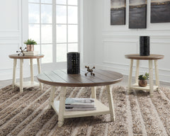 A2Z Furniture - Ashley Furniture - Bolanbrook Table (Set of 3) - Occasional Table Set (3/CN) / Two-tone - T377-13