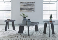 A2Z Furniture - Ashley Furniture - Bluebond Table (Set of 3) - Occasional Table Set (3/CN) / Gray - T390-13