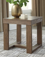 A2Z Furniture - Ashley Furniture - Cariton End Table - Square End Table / Gray - T471-2