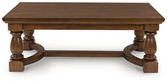 A2Z Furniture - Ashley Furniture - Sturlayne Coffee Table - Rectangular Cocktail Table / Brown - T609-1