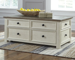 A2Z Furniture - Ashley Furniture - Bolanburg Coffee Table with Lift Top - Lift Top Cocktail Table / Two-tone - T637-20