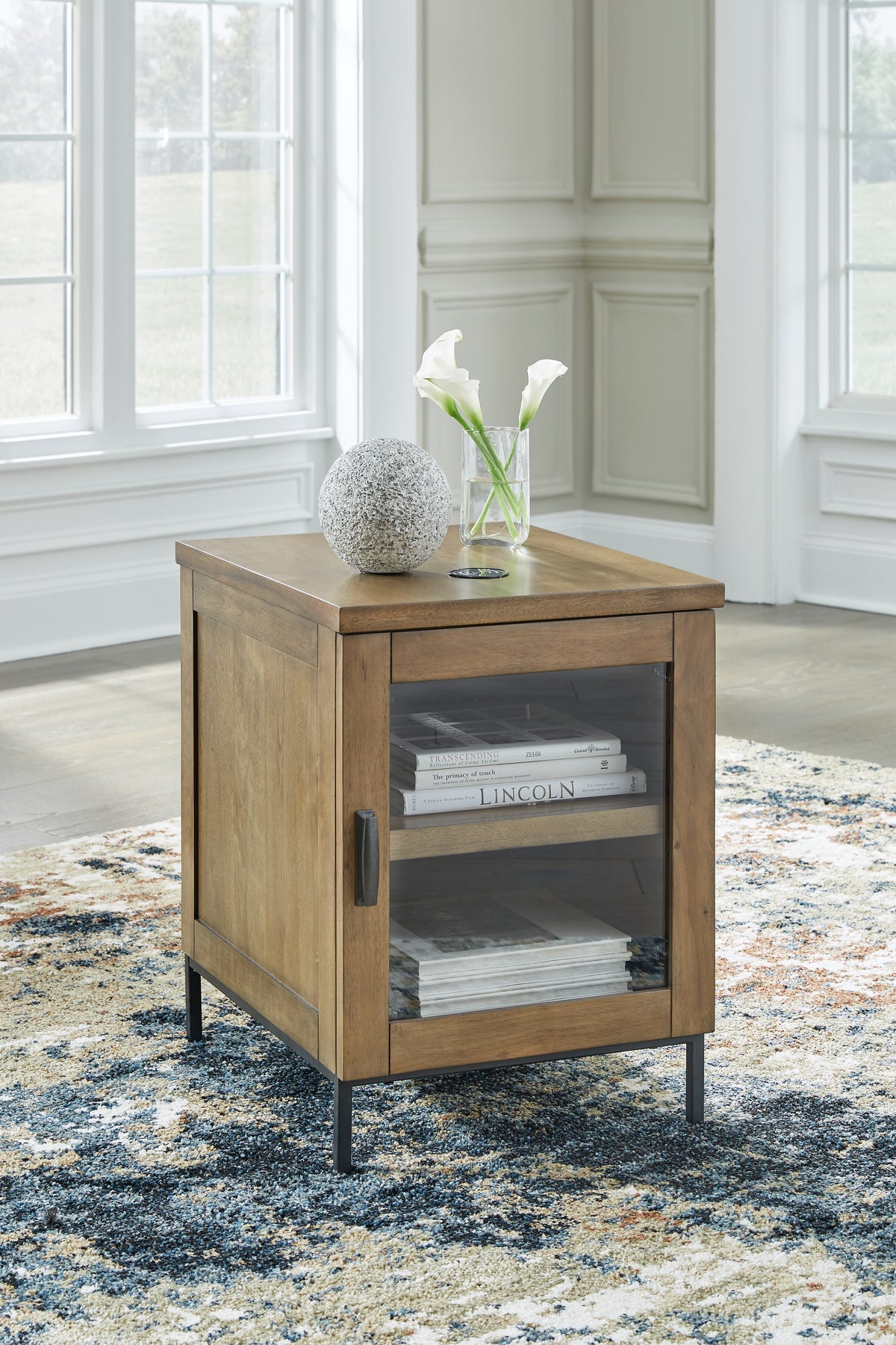 A2Z Furniture - Ashley Furniture - Torlanta Chairside End Table - Chair Side End Table / Brown - T686-7