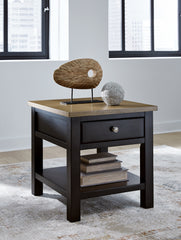 A2Z Furniture - Ashley Furniture - Drazmine End Table - Rectangular End Table / Brown - T734-3
