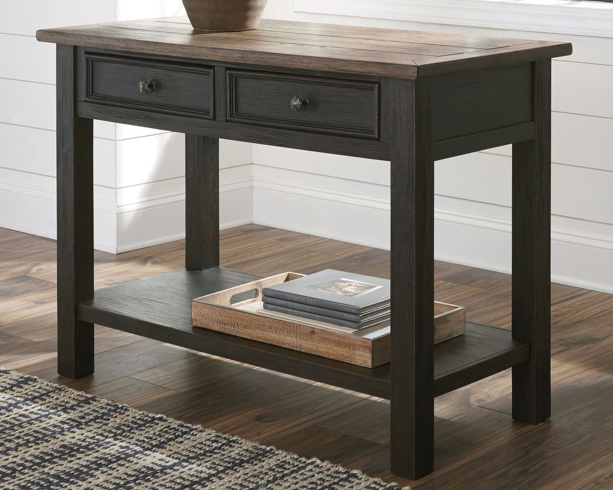 A2Z Furniture - Ashley Furniture - Tyler Creek Sofa/Console Table - Sofa Table / Grayish Brown/Black - T736-4