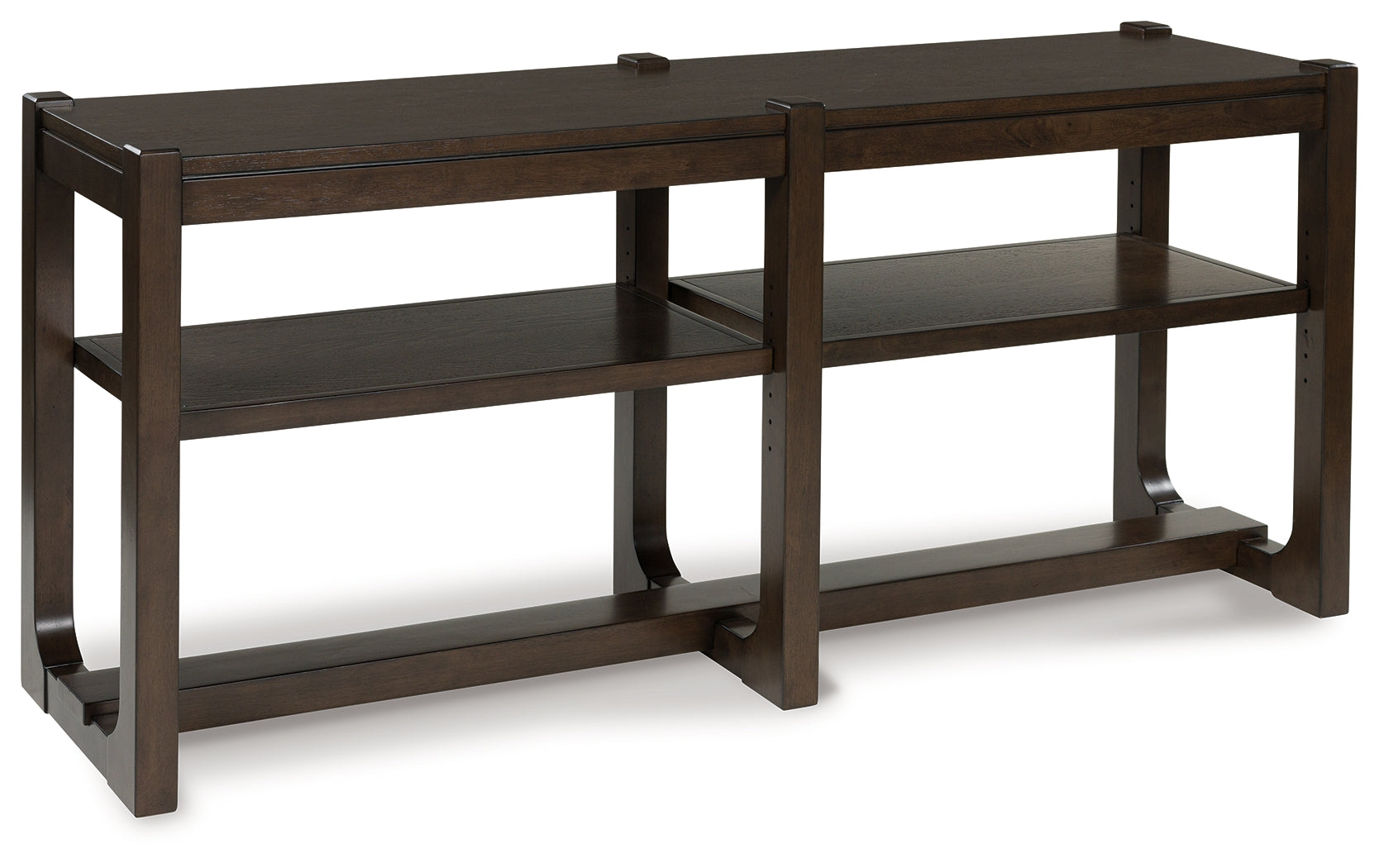 A2Z Furniture - Ashley Furniture - Breckington Sofa Table - Sofa Table / Dark Brown - T856-4