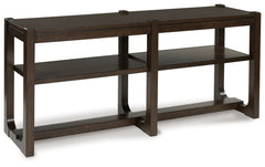 A2Z Furniture - Ashley Furniture - Breckington Sofa Table - Sofa Table / Dark Brown - T856-4
