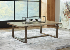A2Z Furniture - Ashley Furniture - Dalenville Coffee Table - Rectangular Cocktail Table / Gray - T965-1