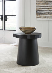 A2Z Furniture - Ashley Furniture - Wimbell End Table - Round End Table / Black - T970-6