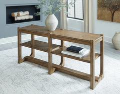 A2Z Furniture - Ashley Furniture - Cabalynn Sofa Table - Sofa Table / Light Brown - T974-4
