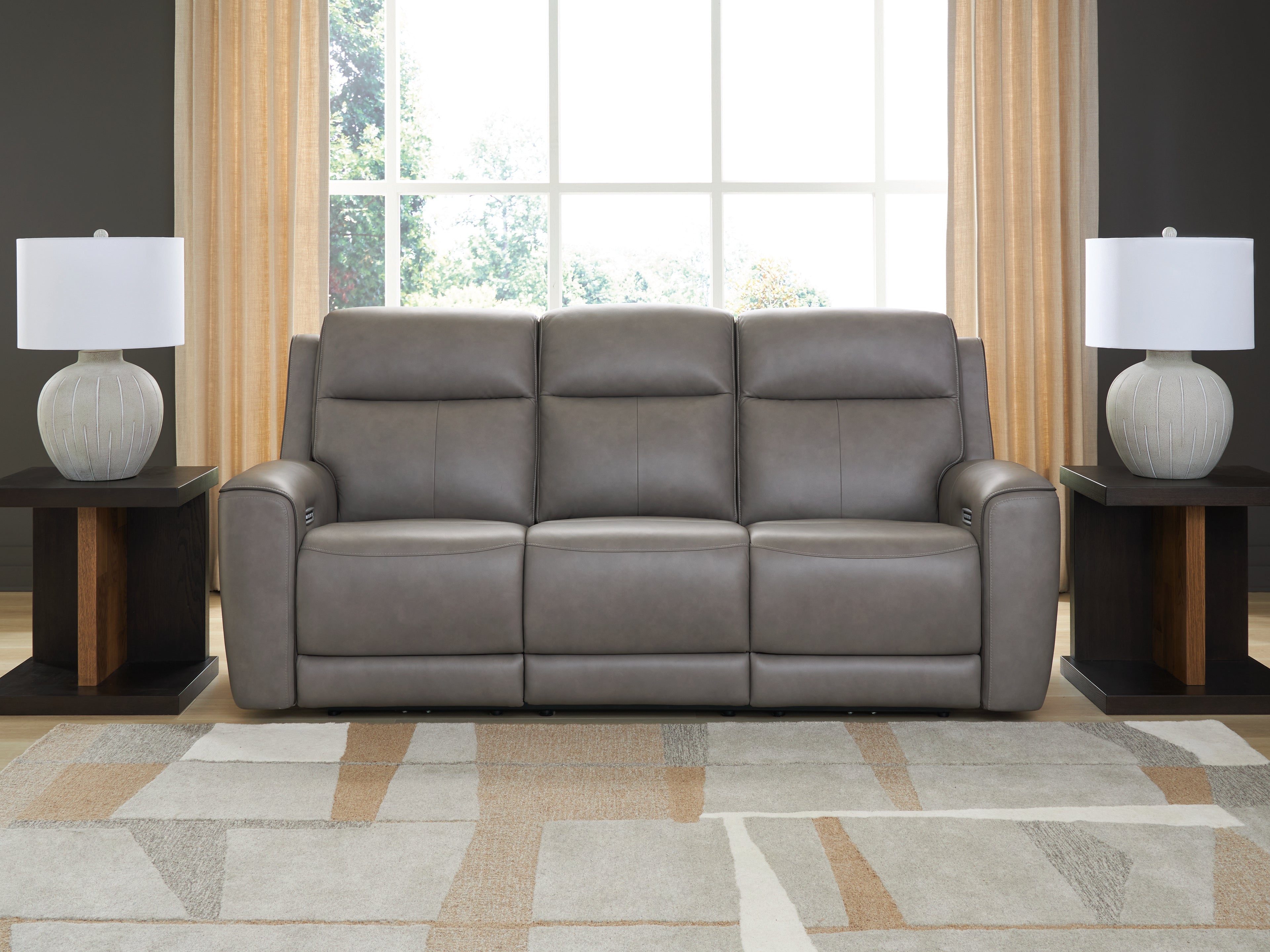A2Z Furniture - Ashley Furniture - 5Z-Comfort Living Room - PWR REC Sofa with ADJ Headrest / Coin - PCU1090015