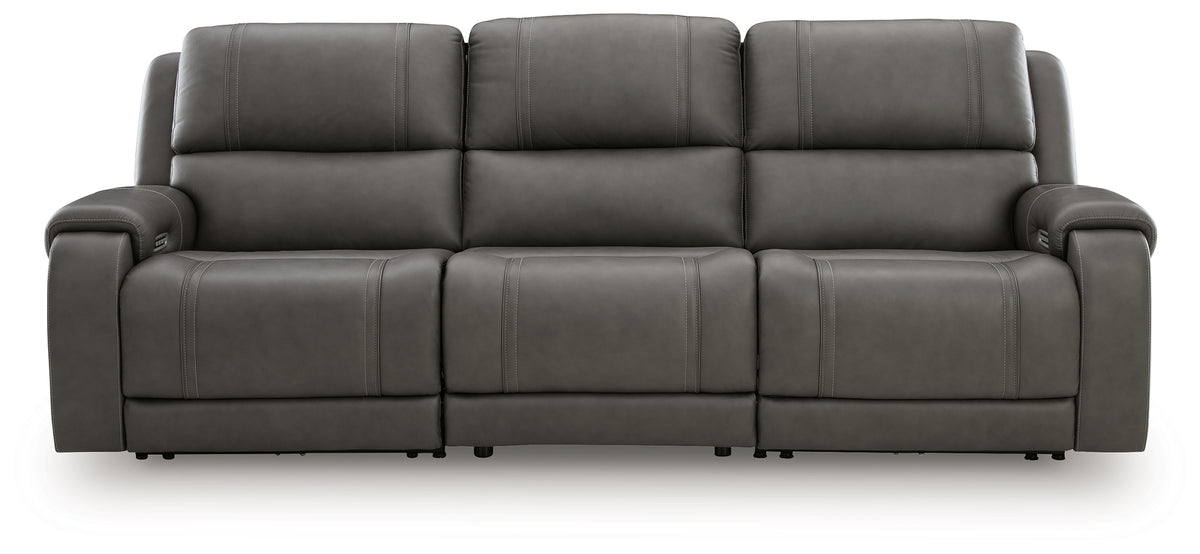 A2Z Furniture - Ashley Furniture - 5Z - Pittson Sectional - 3-Piece Power Sectional Reclining Sofa / Anchor - PCU12600S3