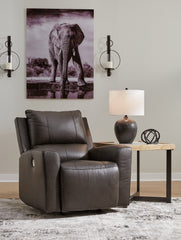 A2Z Furniture - Ashley Furniture - Boxmere Living Room - Power Rocker Recliner / Storm - U1310098