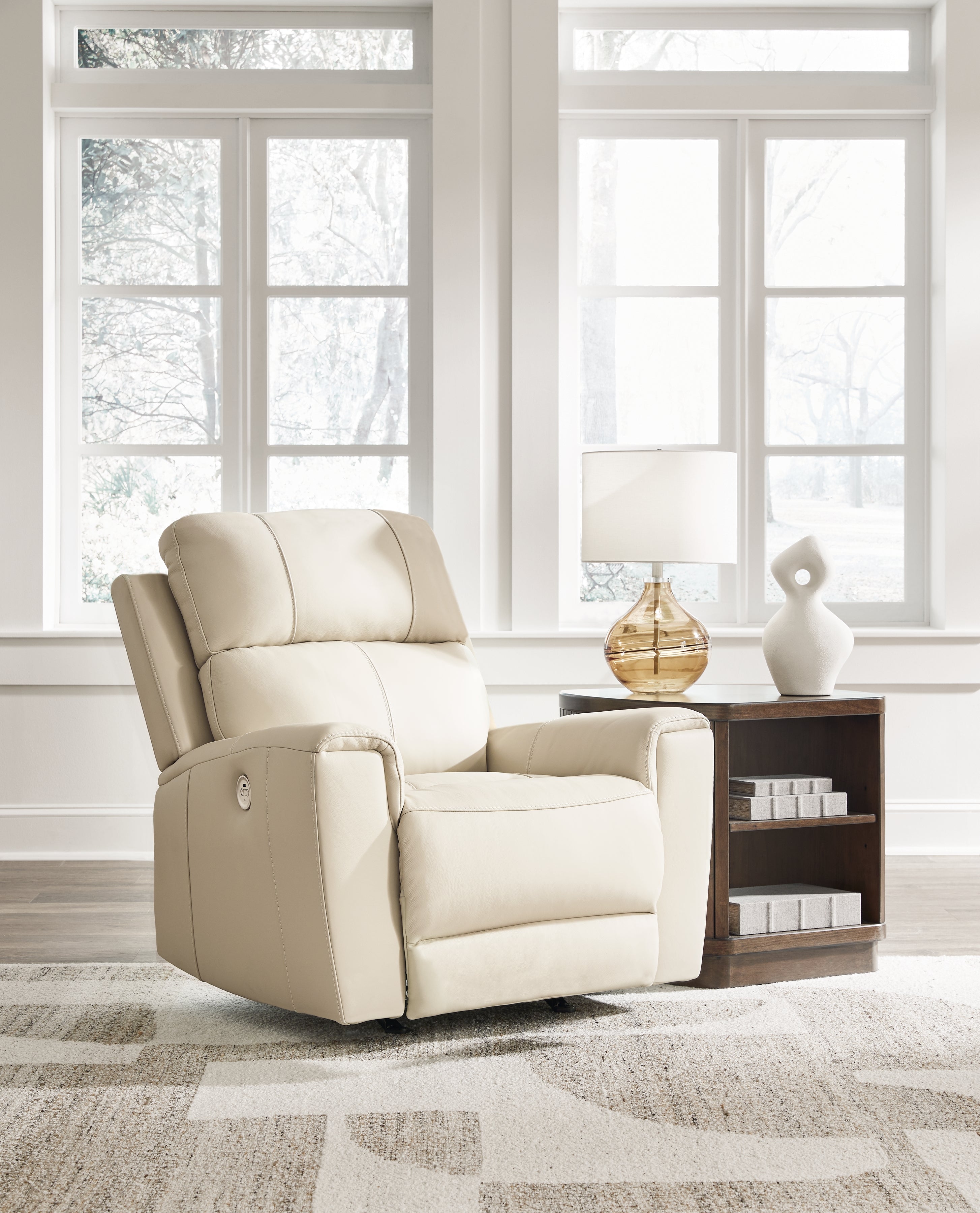 A2Z Furniture - Ashley Furniture - Dahlmoore Living Room - Power Rocker Recliner / Almond - U1320098
