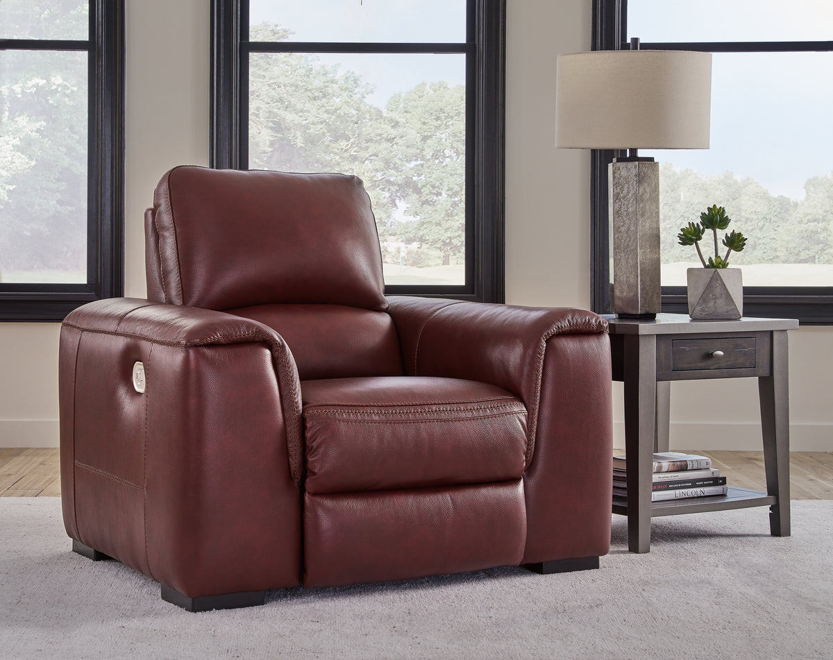 A2Z Furniture - Ashley Furniture - Alessandro Living Room - PWR REC Loveseat/CON/ADJ HDRST / Walnut - U2550218