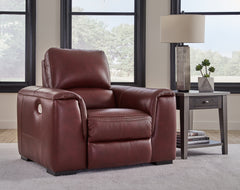 A2Z Furniture - Ashley Furniture - Alessandro Living Room - PWR REC Loveseat/CON/ADJ HDRST / Walnut - U2550218