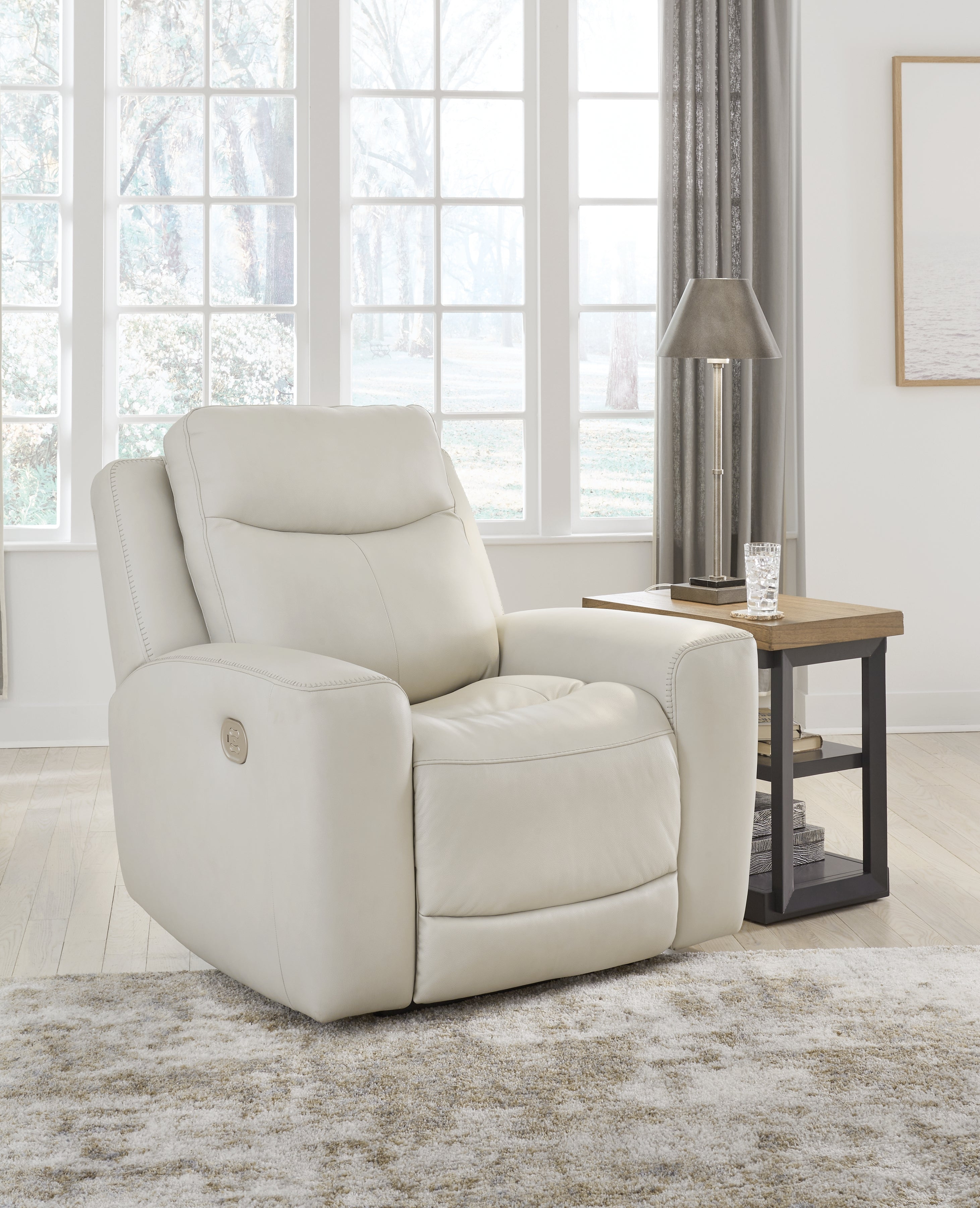 A2Z Furniture - Ashley Furniture - Mindanao Living Room - PWR Recliner/ADJ Headrest / Coconut - U5950513