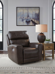 A2Z Furniture - Ashley Furniture - Crossplex Living Room - PWR Recliner/ADJ Headrest / Smoke - PCU6450613