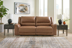 A2Z Furniture - Ashley Furniture - Trasimeno Living Room - PWR Recliner/ADJ Headrest / Caramel - U8281513
