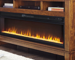 A2Z Furniture - Ashley Furniture - Entertainment Accessories Electric Fireplace Insert - Electric Fireplace Insert / Black - W100-22