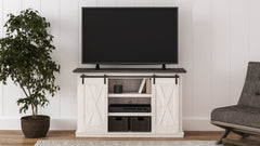 A2Z Furniture - Ashley Furniture - Dorrinson 54" TV Stand - 54" / Two-tone - W287-48