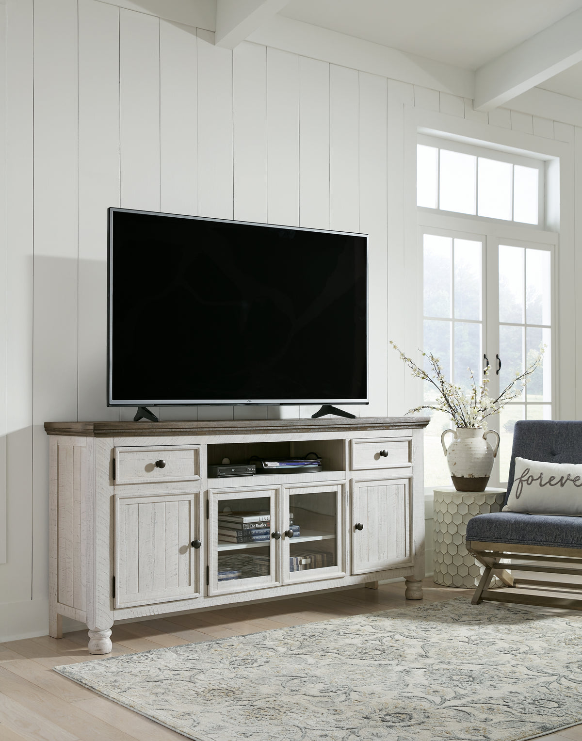 A2Z Furniture - Ashley Furniture - Havalance TV Stand - TV Stand / Two-tone - W814-68
